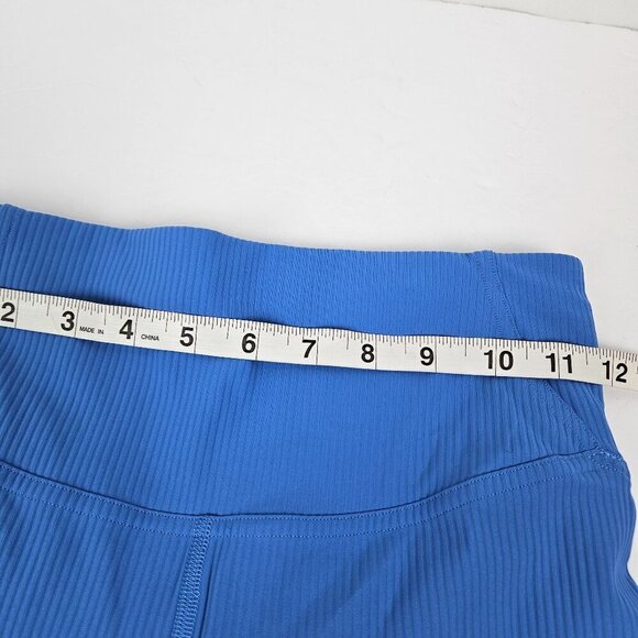 Lululemon Base Pace High-Rise Short 8" Ribbed Nulux Blue Nile 4 - Picture 8 of 10